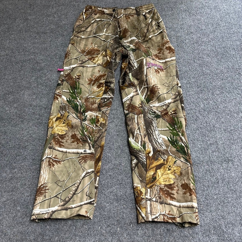 ScentBlocker Pants Womens Size Medium Realtree AP Camo Hunting Outdoor Stretch